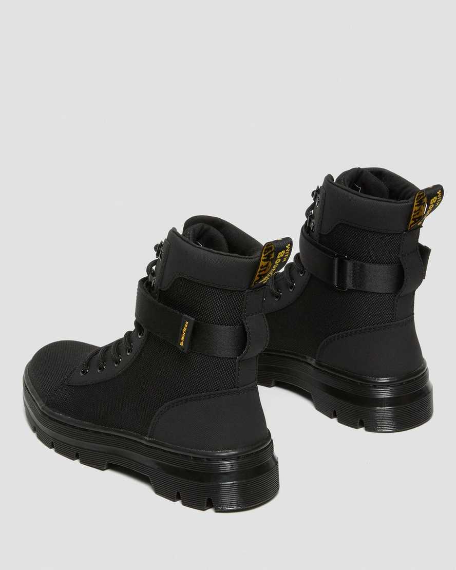 black dr martens combs tech extra tough womens casual boots