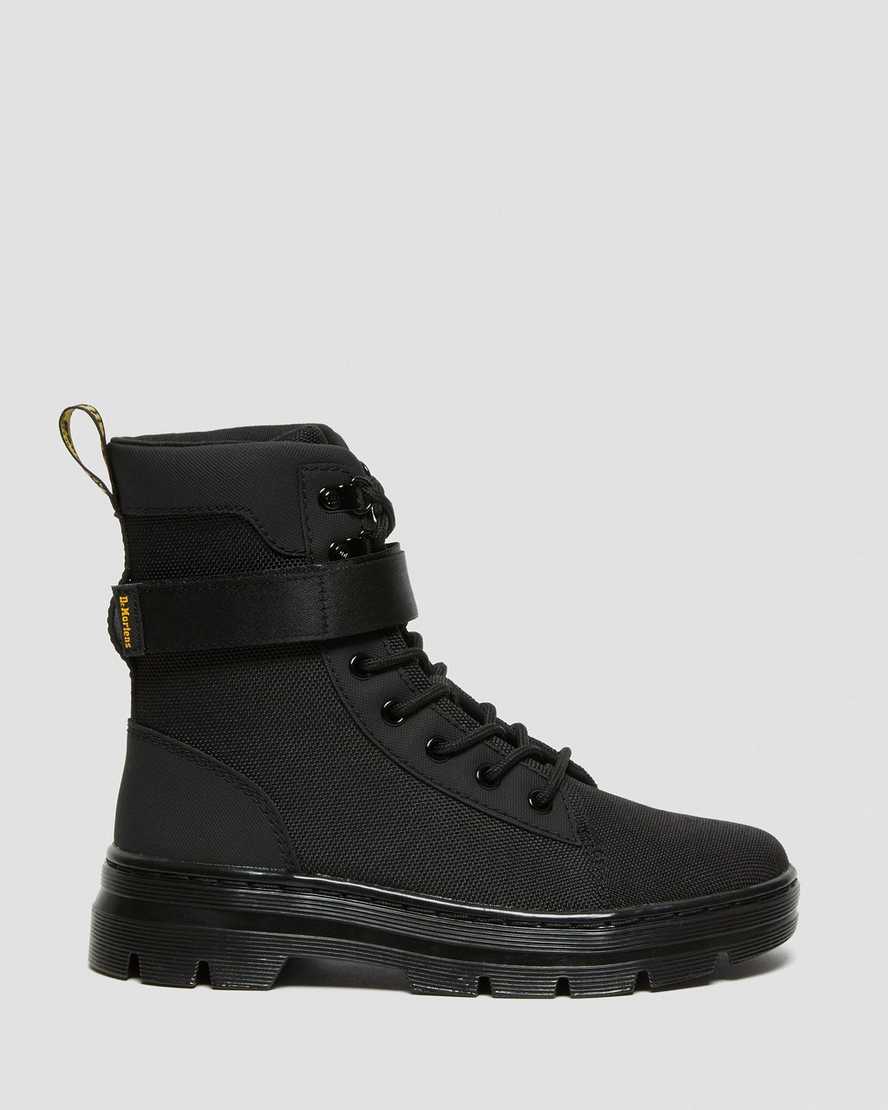 black dr martens combs tech extra tough womens casual boots