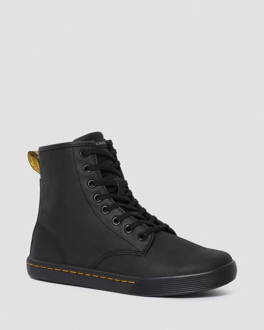 black dr martens sheridan matte womens casual boots