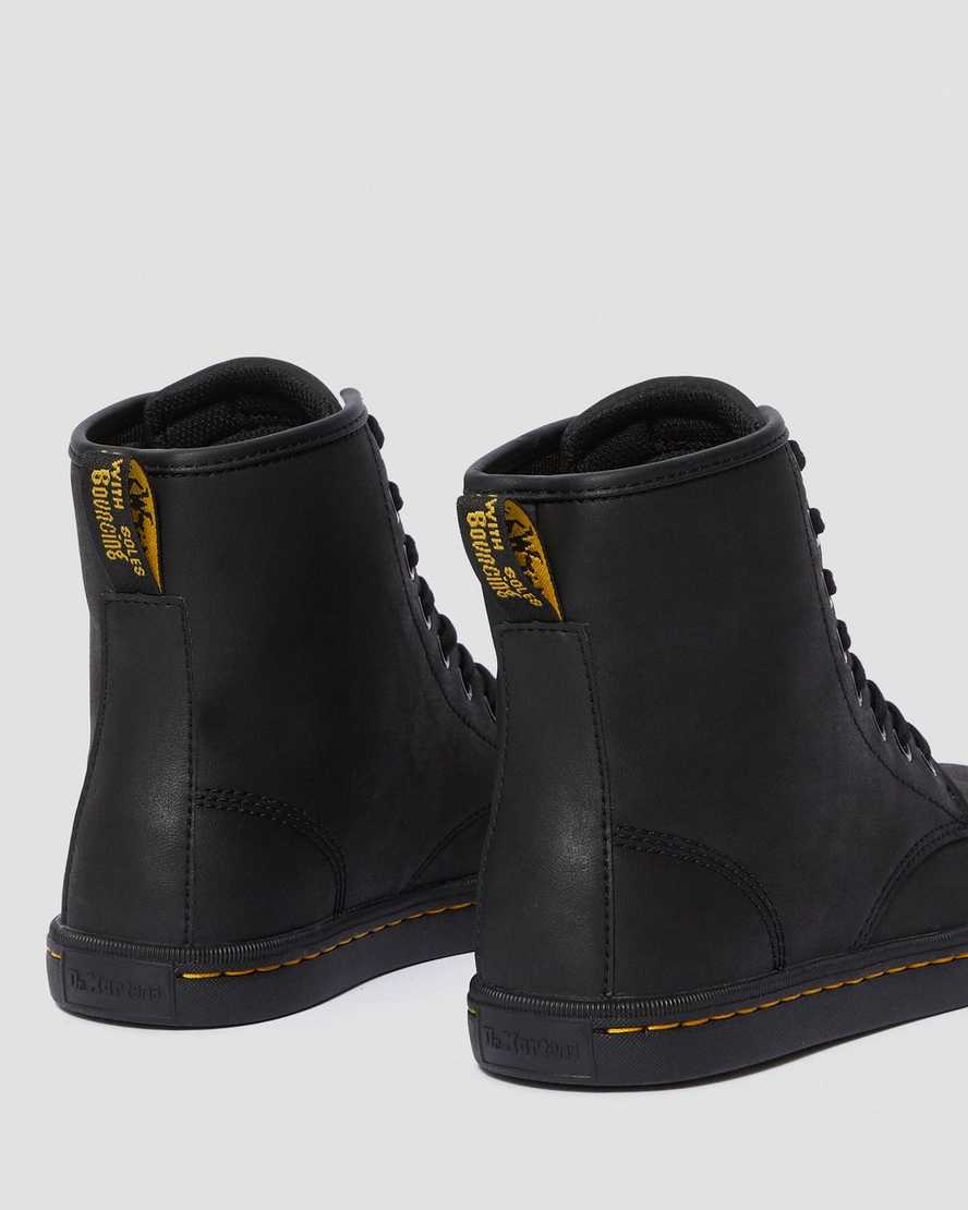 black dr martens sheridan matte womens casual boots