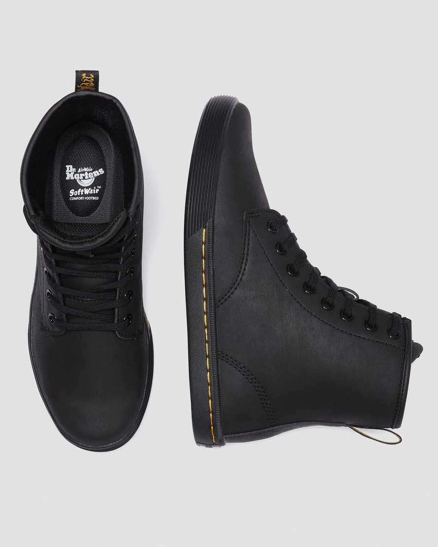 black dr martens sheridan matte womens casual boots