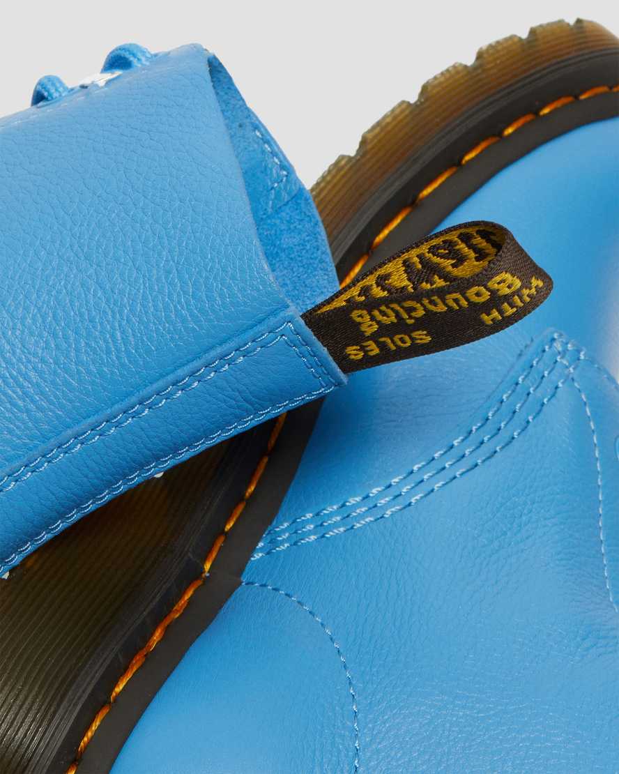 blue dr martens 1460 pascal virginia womens casual boots