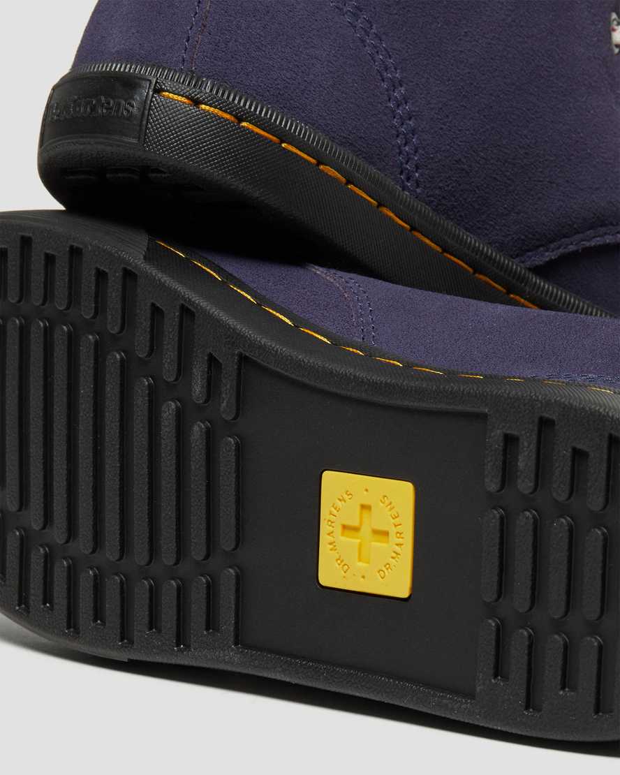 blue dr martens sheridan womens casual boots