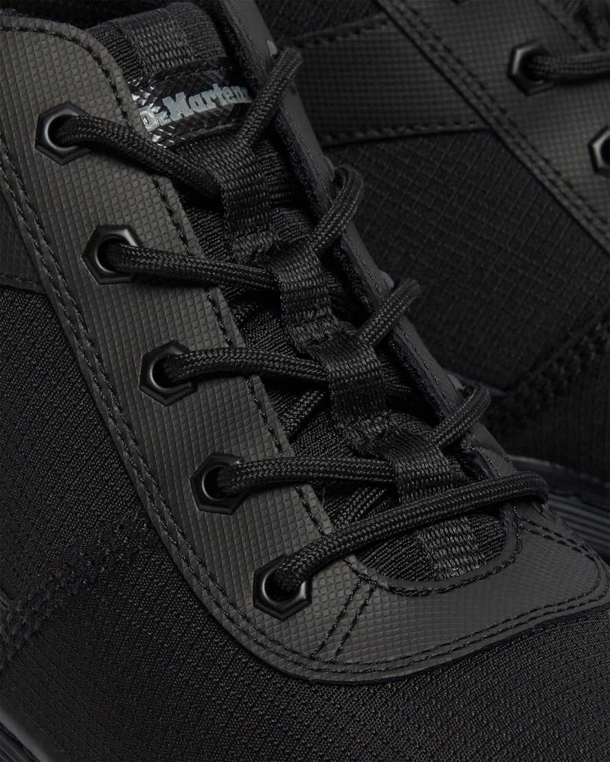 black dr martens bonny tech poly womens casual boots