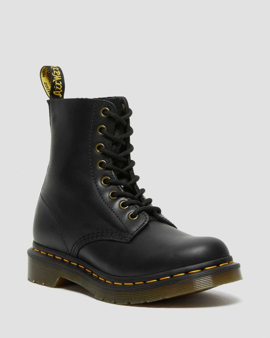 black dr martens 1460 pascal wanama womens casual boots