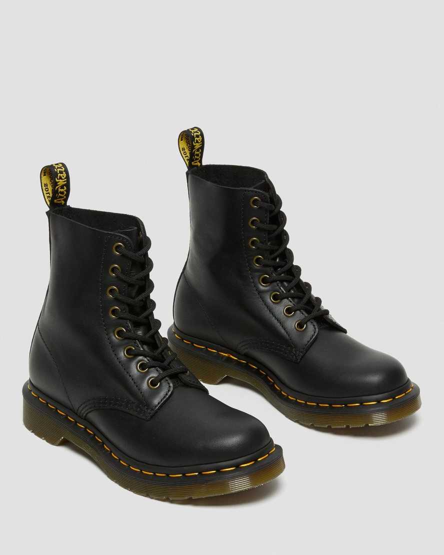 black dr martens 1460 pascal wanama womens casual boots