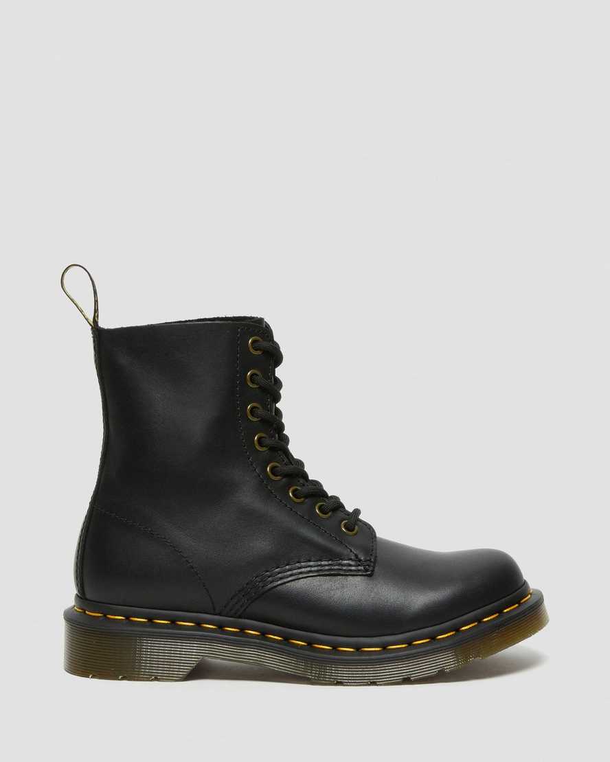 black dr martens 1460 pascal wanama womens casual boots
