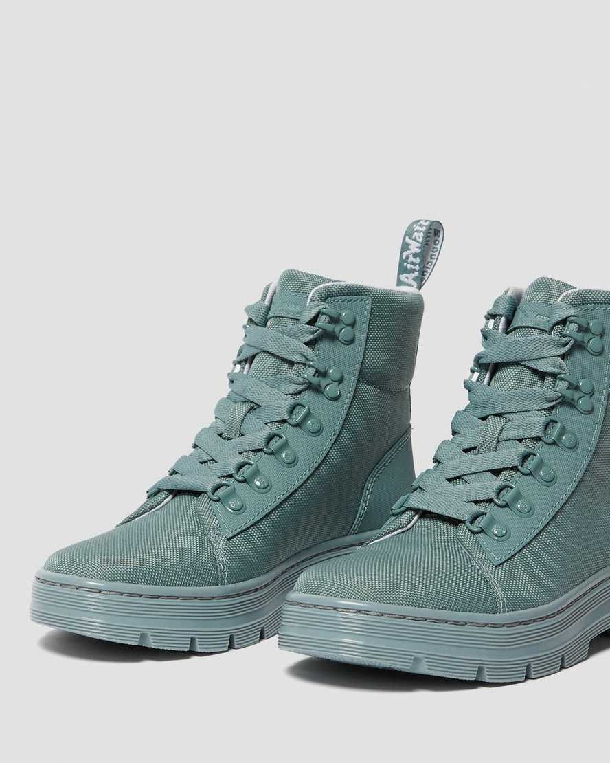turquoise dr martens combs poly womens casual boots