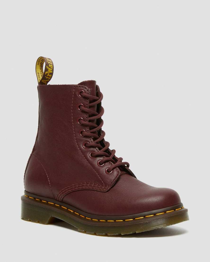 red dr martens 1460 pascal virginia womens casual boots