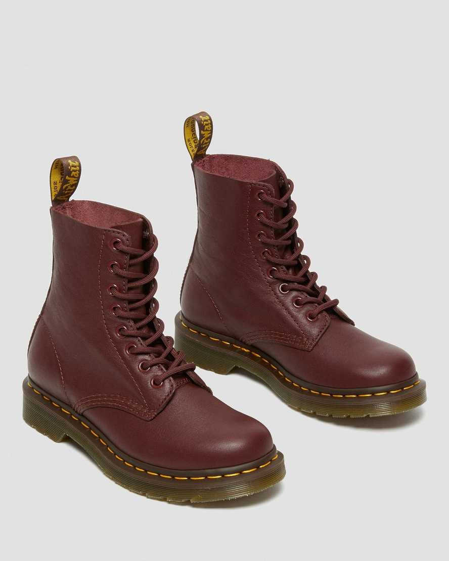 red dr martens 1460 pascal virginia womens casual boots