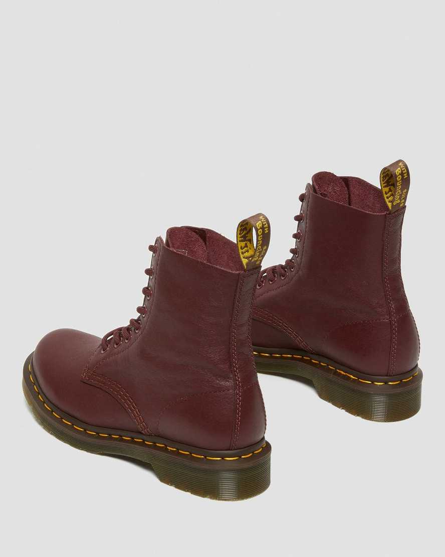 red dr martens 1460 pascal virginia womens casual boots