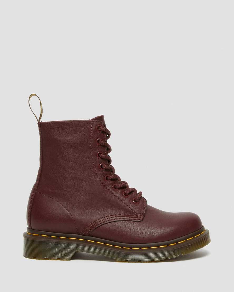 red dr martens 1460 pascal virginia womens casual boots
