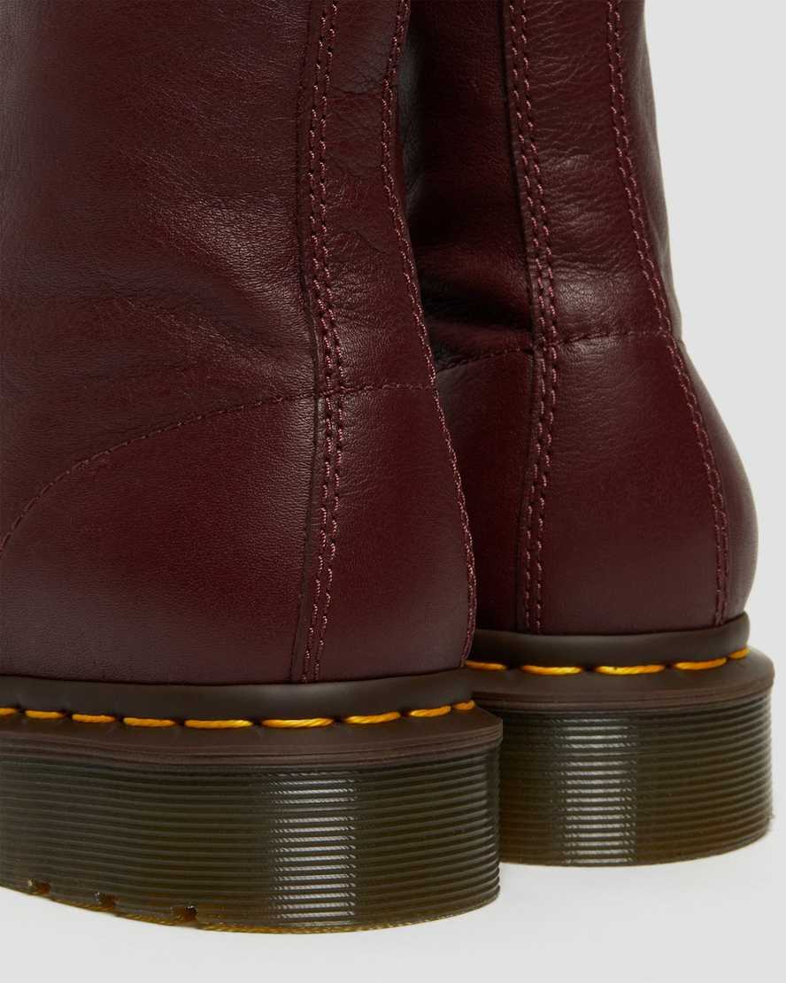 red dr martens 1460 pascal virginia womens casual boots