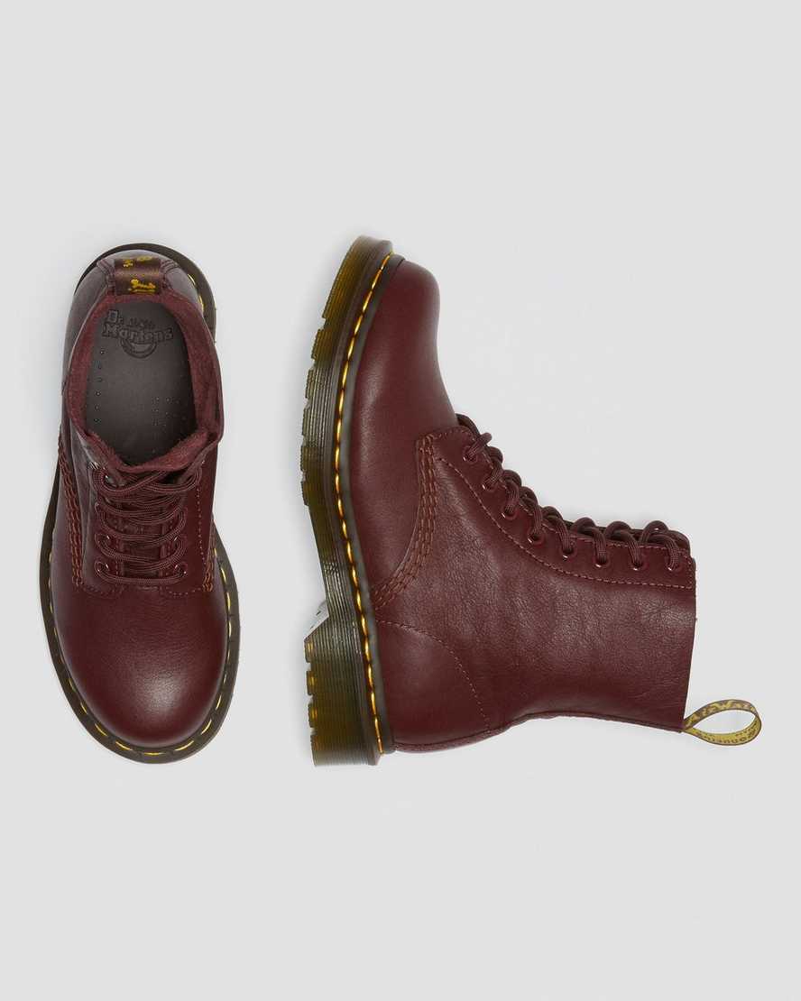 red dr martens 1460 pascal virginia womens casual boots