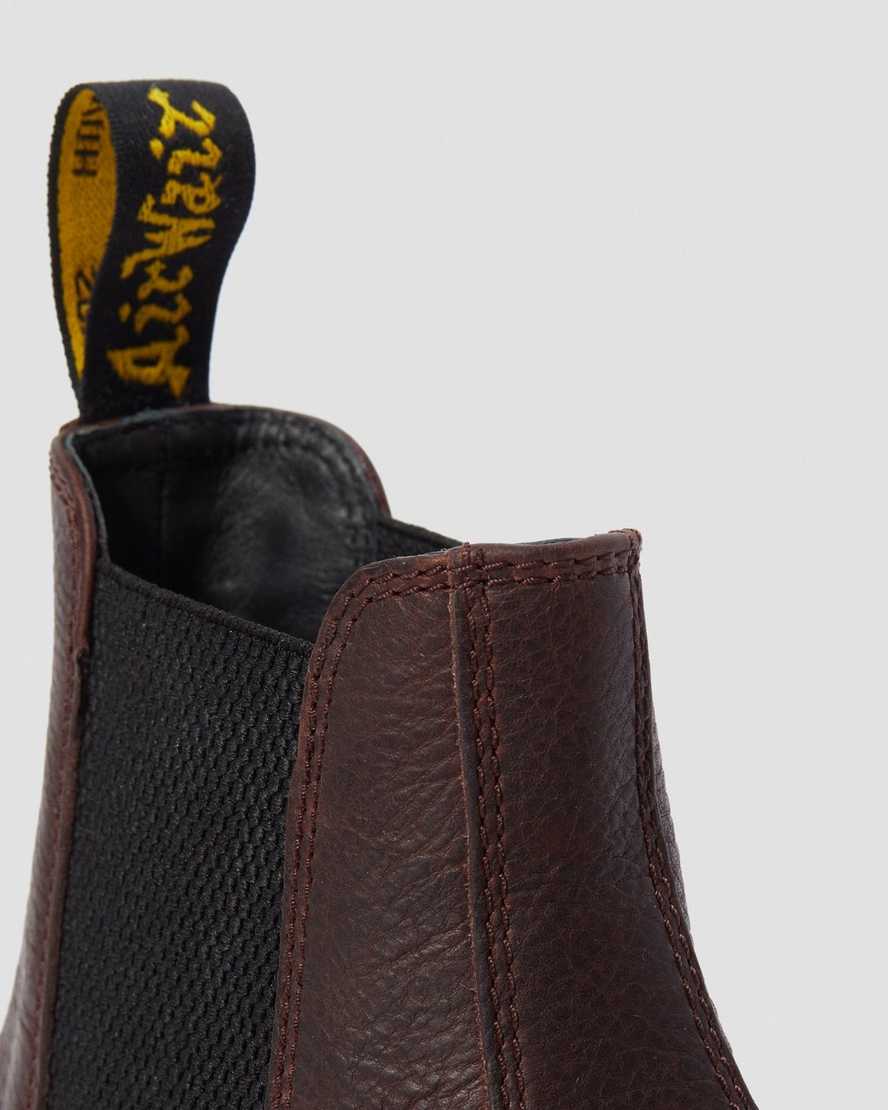 brown dr martens 2976 ambassador womens chelsea boots