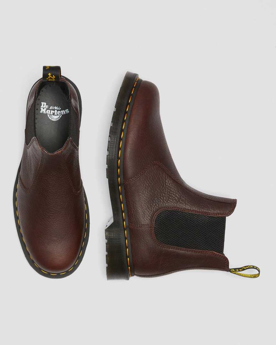 brown dr martens 2976 ambassador womens chelsea boots