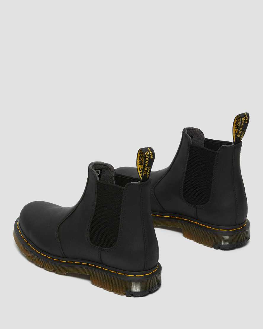black dr martens 2976 dms wintergrip womens chelsea boots