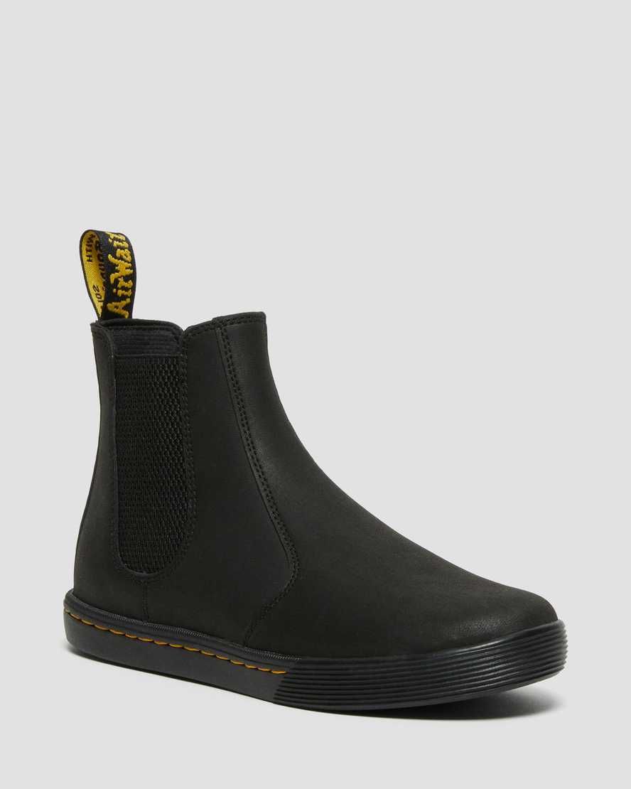 black dr martens makela casual womens chelsea boots