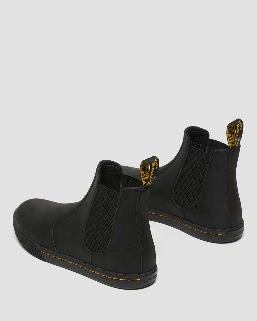 black dr martens makela casual womens chelsea boots
