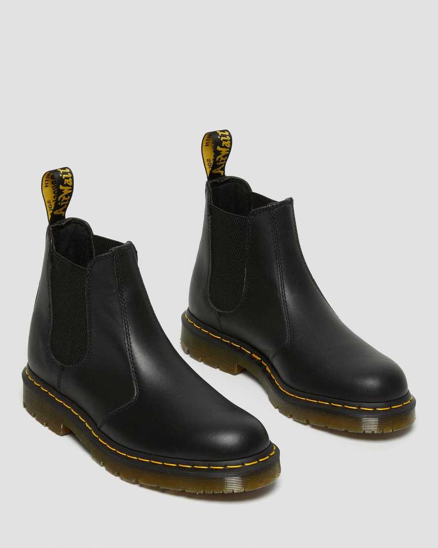 black dr martens 2976 slip resistant womens chelsea boots