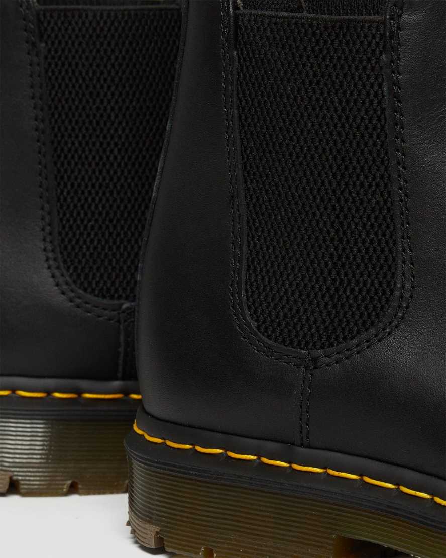 black dr martens 2976 slip resistant womens chelsea boots