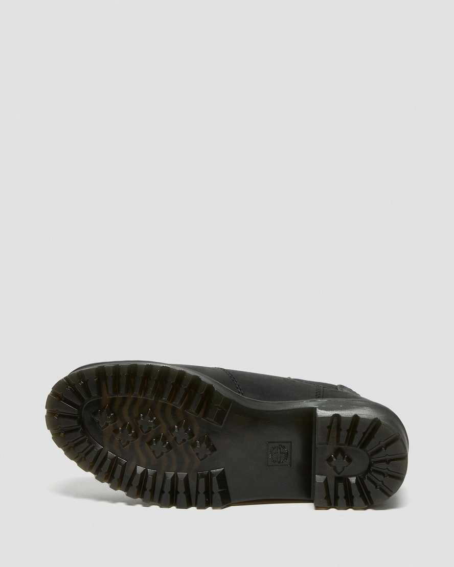 black dr martens rometty platform womens chelsea boots