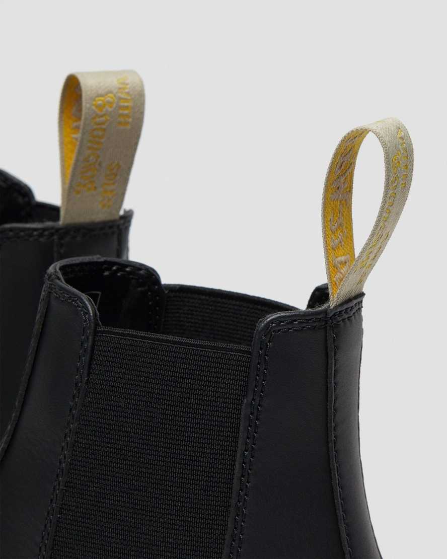 black dr martens 2976 felix womens chelsea boots