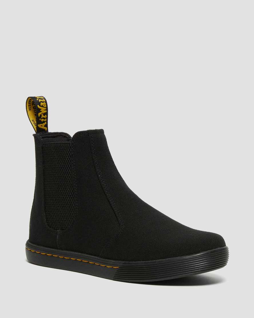 black dr martens makela casual womens chelsea boots