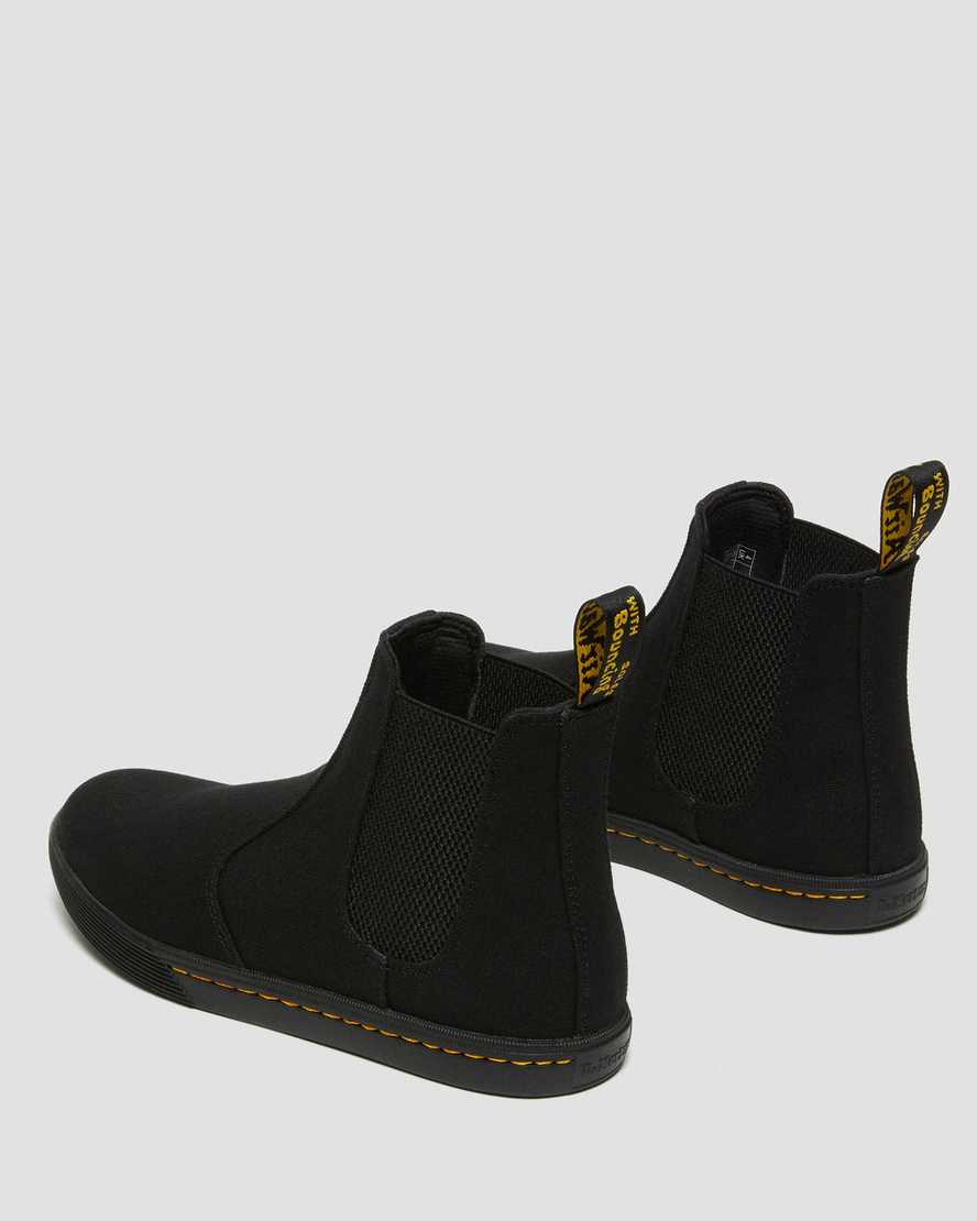 black dr martens makela casual womens chelsea boots