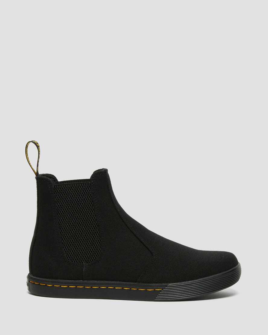black dr martens makela casual womens chelsea boots