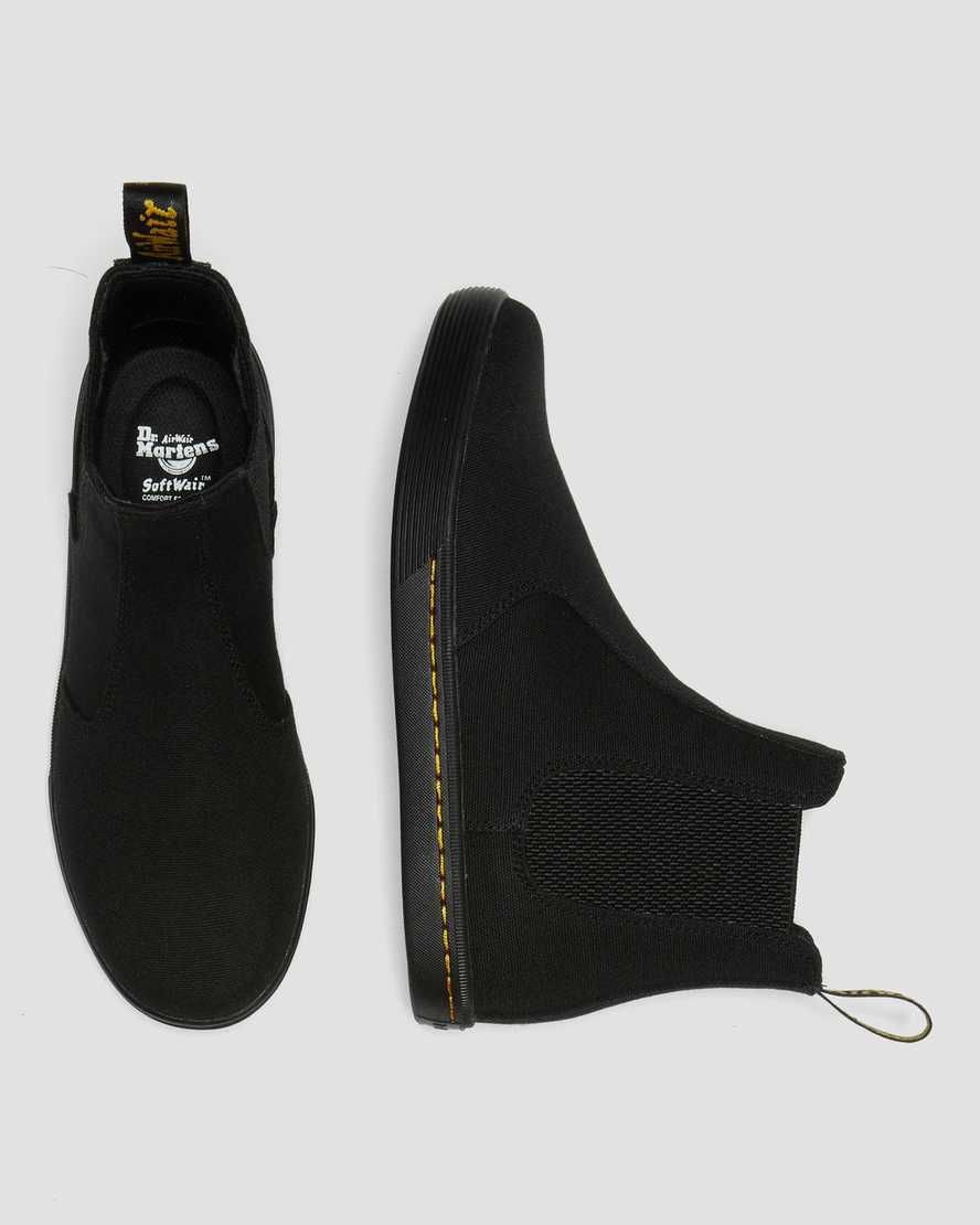 black dr martens makela casual womens chelsea boots