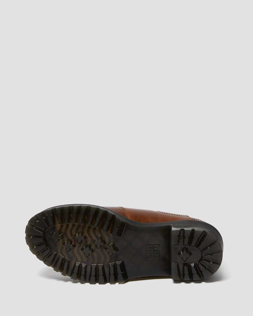 brown dr martens rometty ii womens chelsea boots