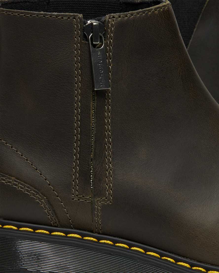 brown dr martens rometty womens chelsea boots