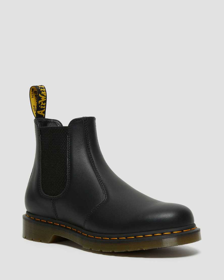 black dr martens 2976 nappa womens chelsea boots