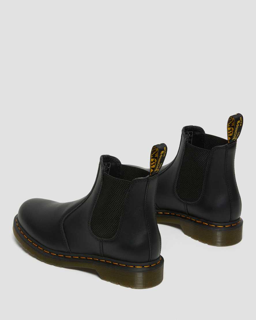 black dr martens 2976 nappa womens chelsea boots