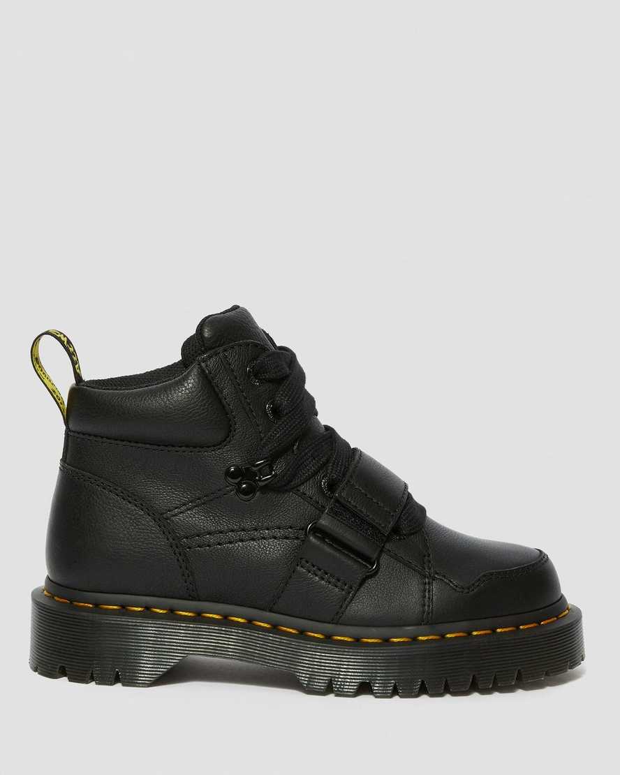 black dr martens zuma ii womens chunky boots