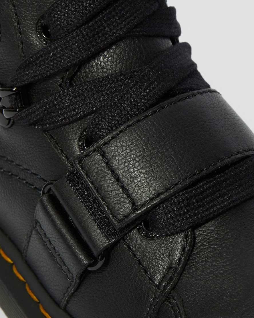 black dr martens zuma ii womens chunky boots