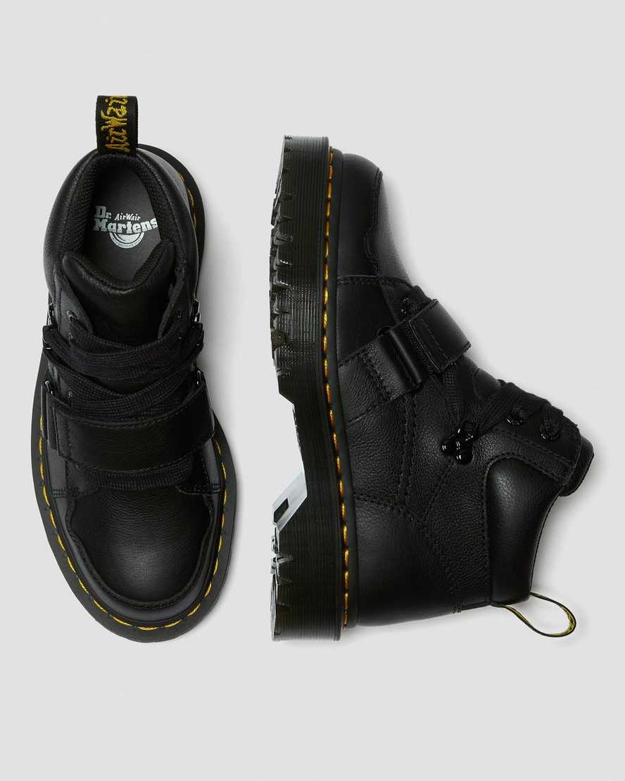 black dr martens zuma ii womens chunky boots