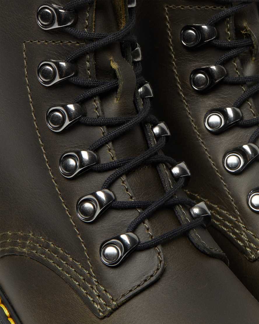 brown dr martens leona womens heeled boots