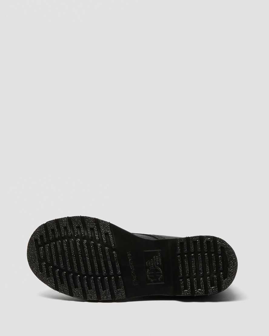 black dr martens 1460 pascal mono womens lace up boots