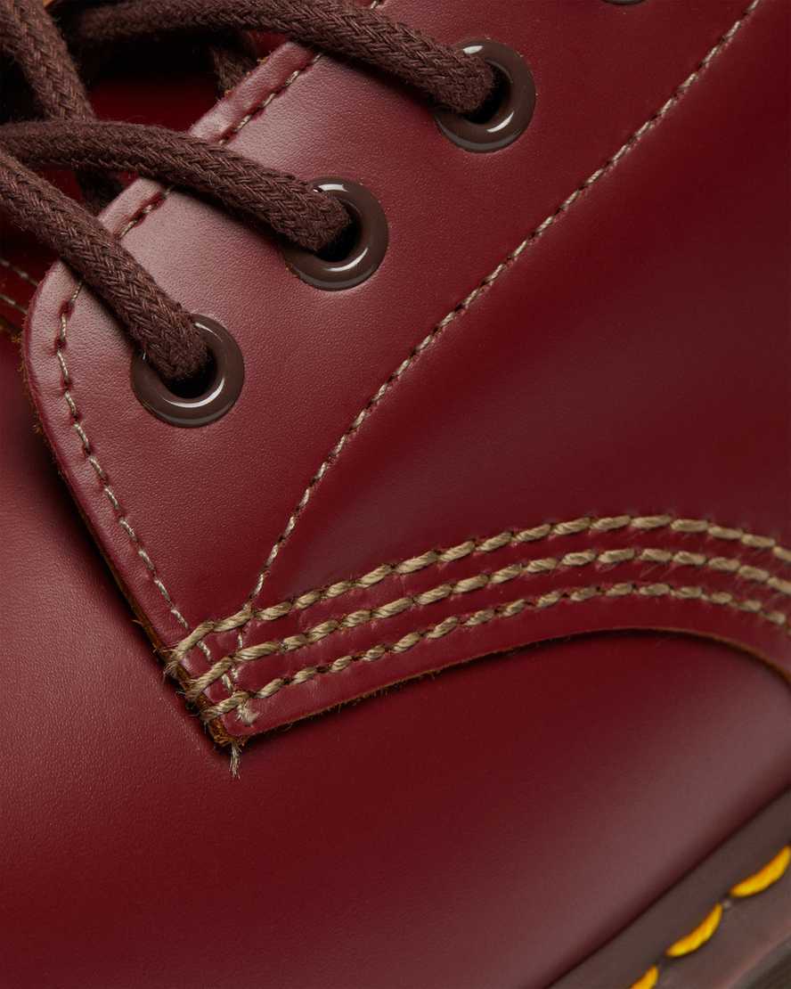 red dr martens 1460 vintage made in england womens lace up boots