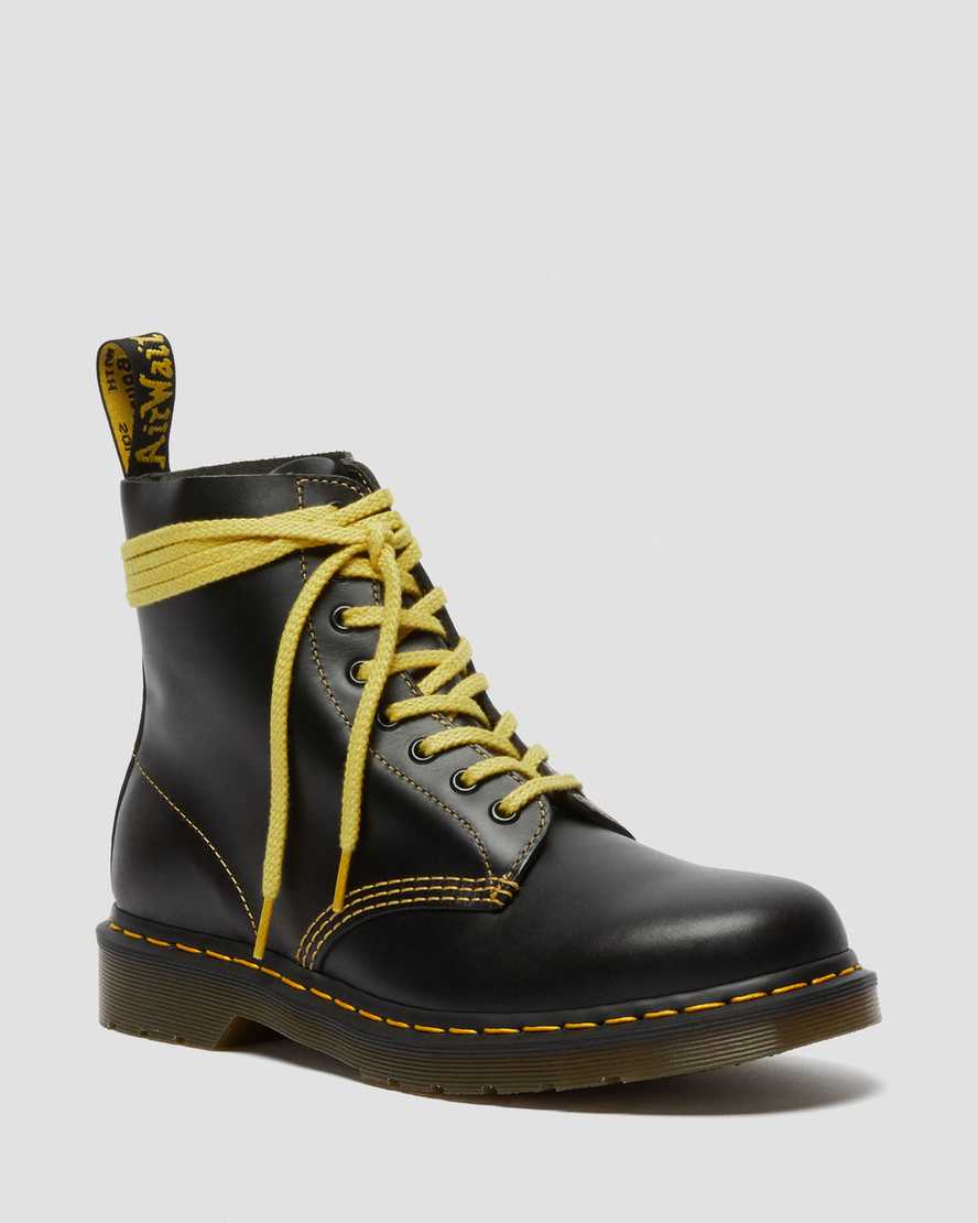 black dr martens 1460 pascal atlas womens lace up boots