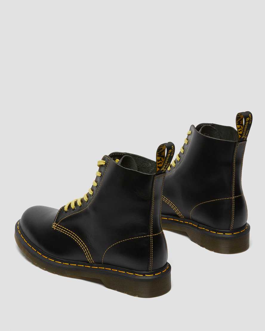 black dr martens 1460 pascal atlas womens lace up boots
