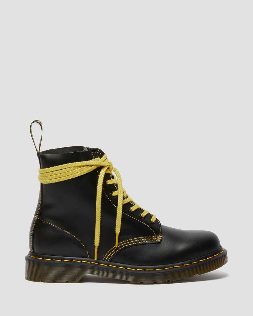 black dr martens 1460 pascal atlas womens lace up boots