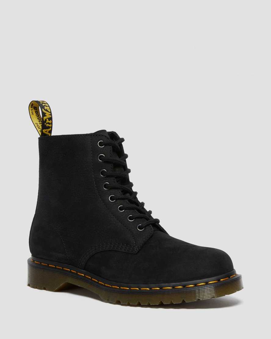 black dr martens 1460 pascal womens lace up boots