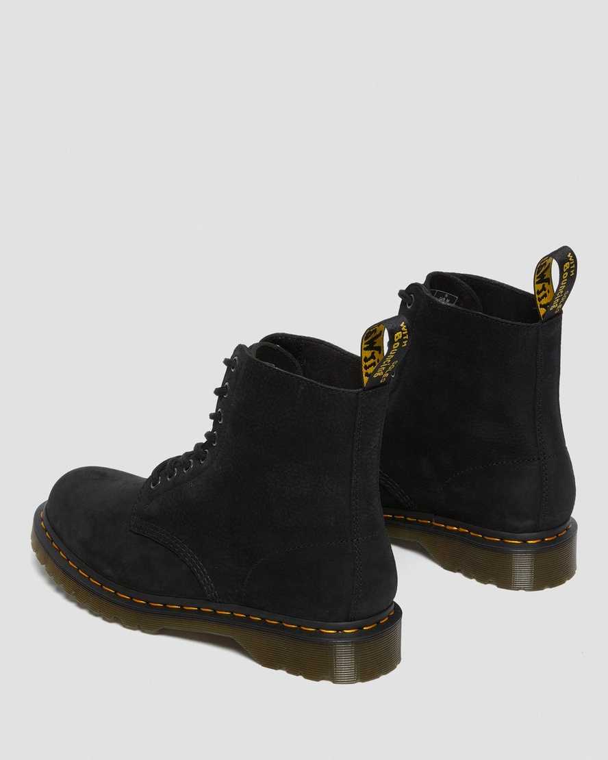 black dr martens 1460 pascal womens lace up boots