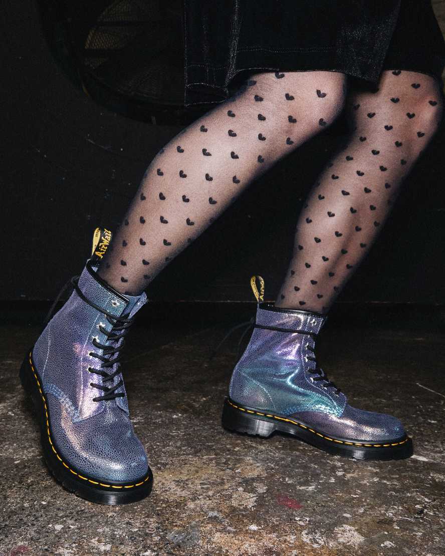 multicolor dr martens 1460 rainbow ray womens lace up boots