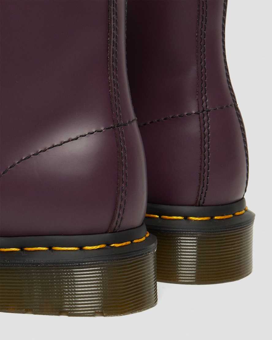 purple dr martens 1460 smooth womens lace up boots