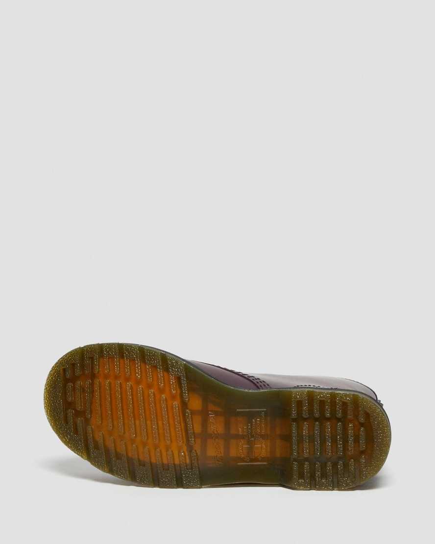 purple dr martens 1460 smooth womens lace up boots