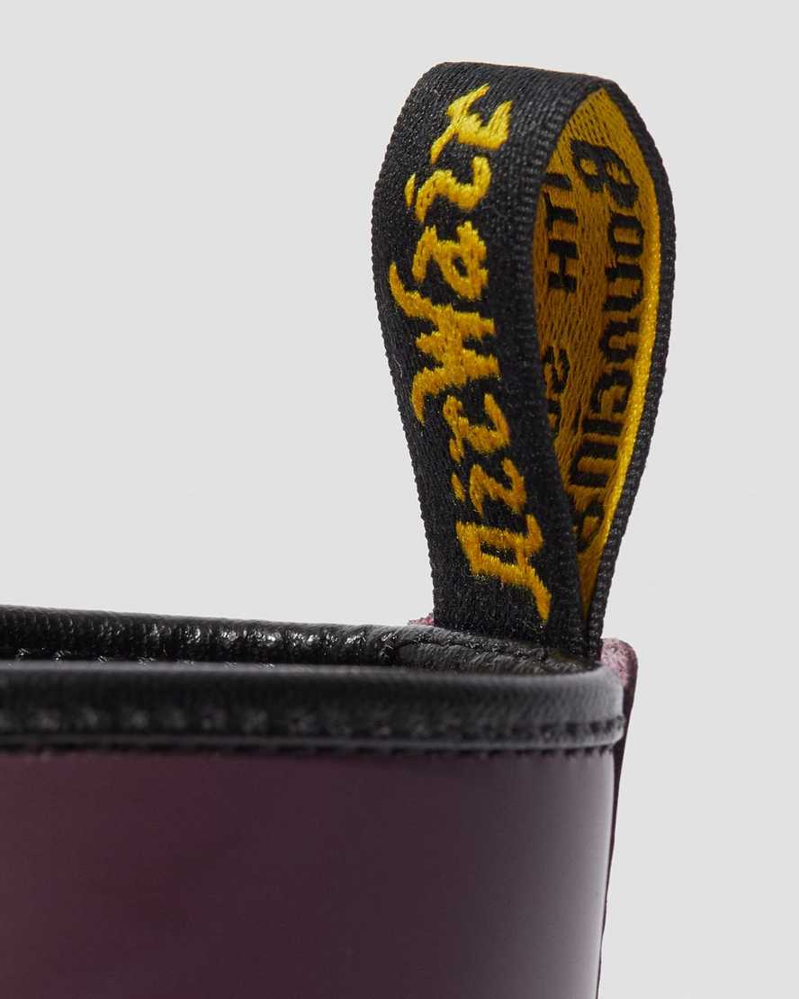 purple dr martens 1460 smooth womens lace up boots